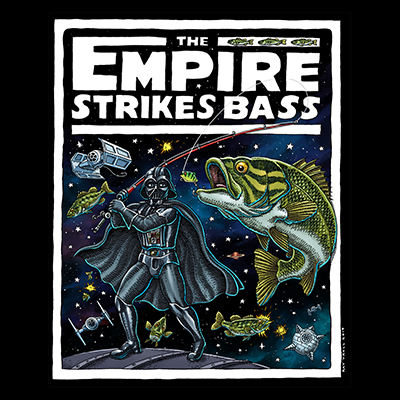 578- Empire Strikes Bass Magnet (12 Pack) – Troll T-Shirts